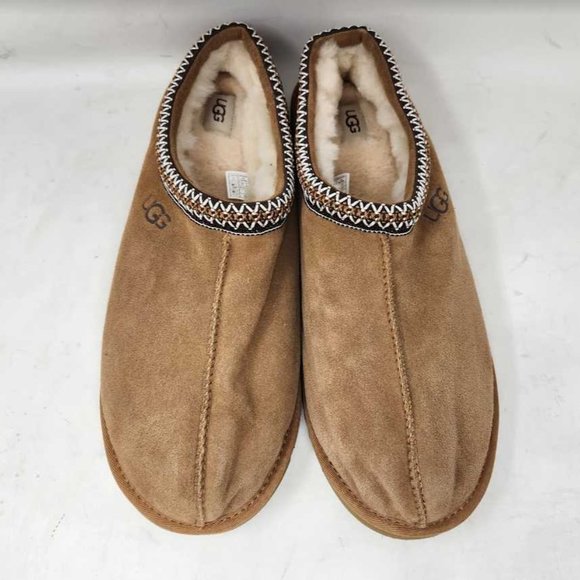 Men\'s 17 Ugg Tasman slip on slippers in Chestnut brown main image 6